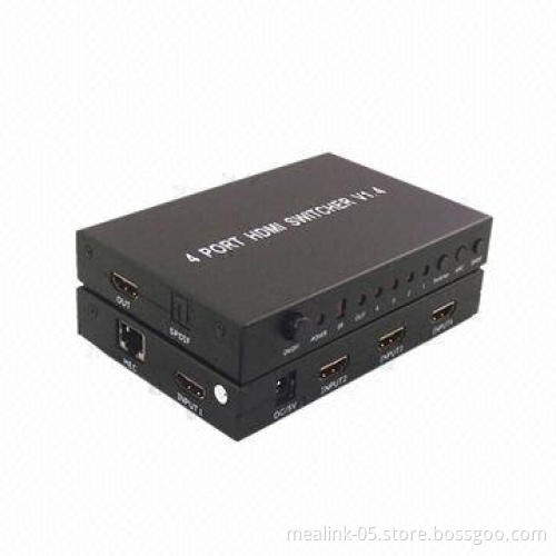 4-port HDMI Switcher with 3D HEC Arc Function (YLC-A4)